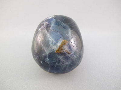Blue and Purple Fluorite Crystal Skull